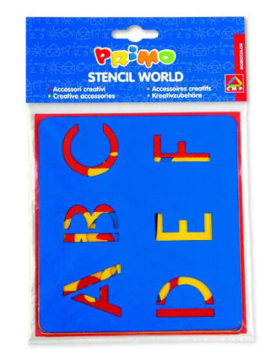 Picture of PRIMO ALPHABETH & NUMBER STENCIL